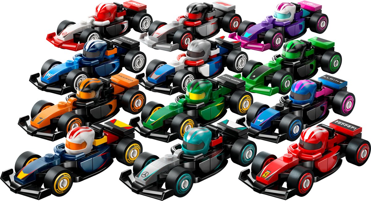 LEGO F1 Race Cars 71049